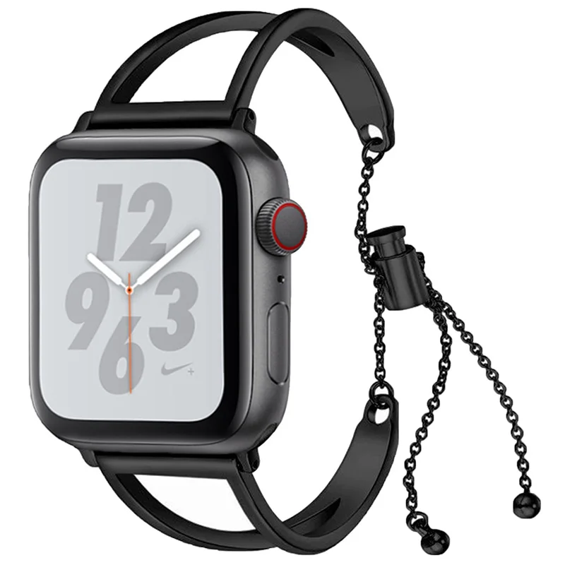 Elegant Stainless Steel Chain-Design Strap