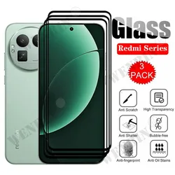 Premium 3 - Pack Curved Full Cover Tempered Glass Screen Protector for 3 Pcs