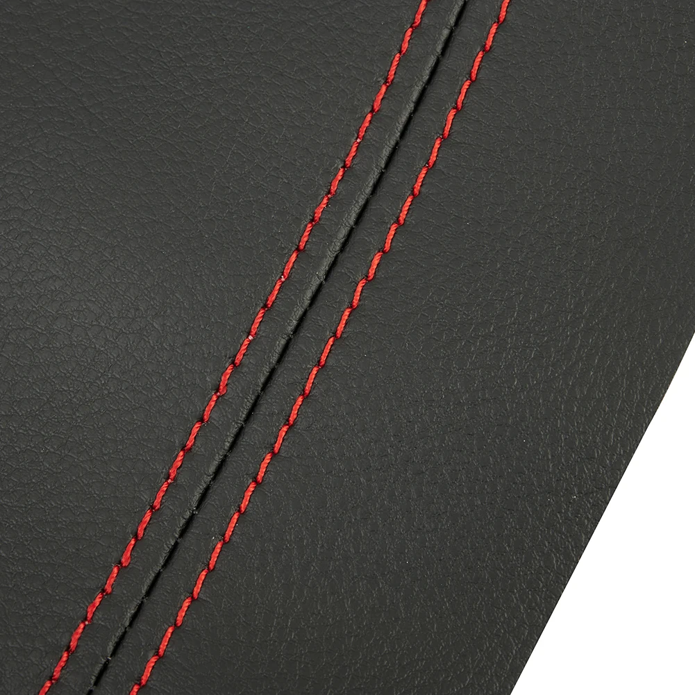 

100% Brand New For Honda Civic 2006 2007 2008 2009-2011 Car Door Armrest Cover Trim BLK+RED MO Easy Installation