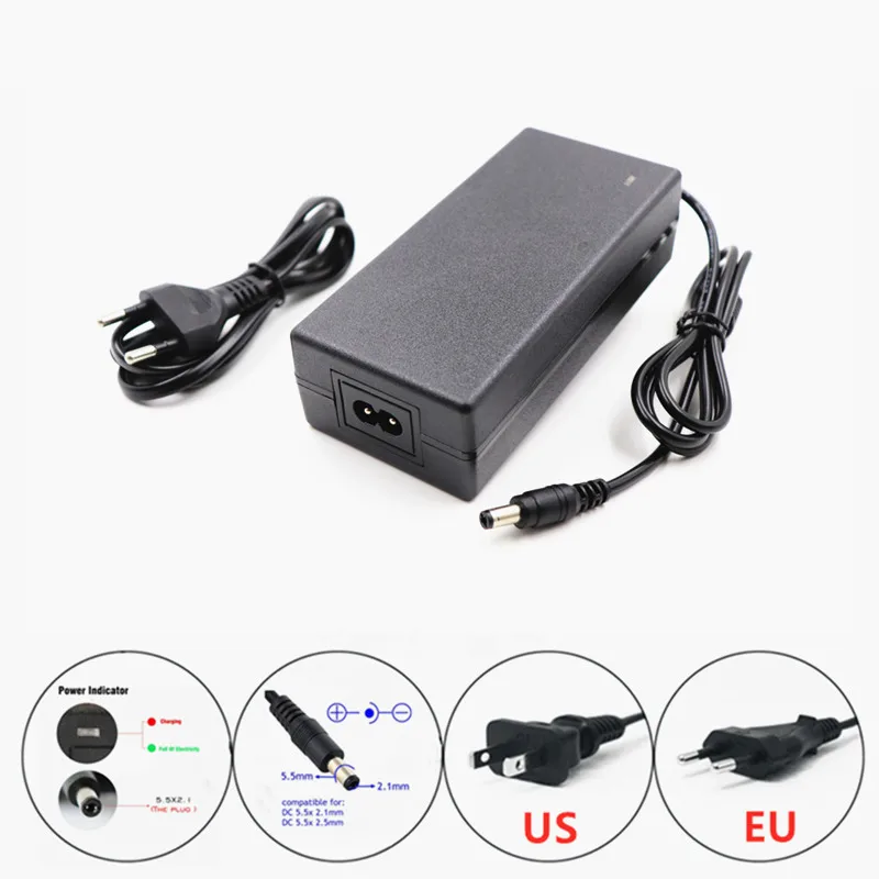 48V 100Ah 1000W 13s3p 48V 18650 Li-Ion Battery Pack for 54.6V Electric Scooter with BMS 54.6V Charger and Backup Battery