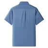 Anti-Wrinkle Men Shirts Short Sleeves Dress Shirts For Men Slim Fit Camisa Social Business Blouse Pocket White Shirt 6XL 7XL 4