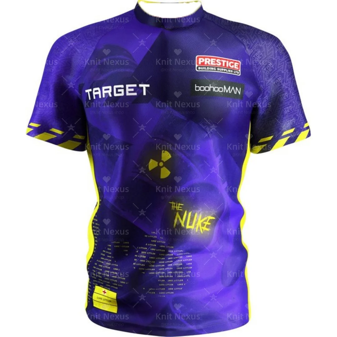 타겟 루크 리틀러 칼라리스 다트셔츠 2025 3D 프린팅 가을 스포츠 레저 빠른 ..