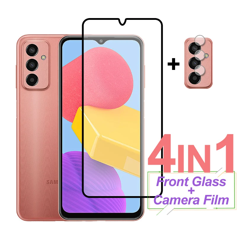 

Full Cover Screen Protector For Samsung Galaxy M13 M04 F04 Tempered Glass Protective Camera Film For Samsung M04 M13 M52 M33 M32