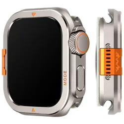Durable Protective Case for Apple Watch Metal Cases (Various Sizes) (Ivory)