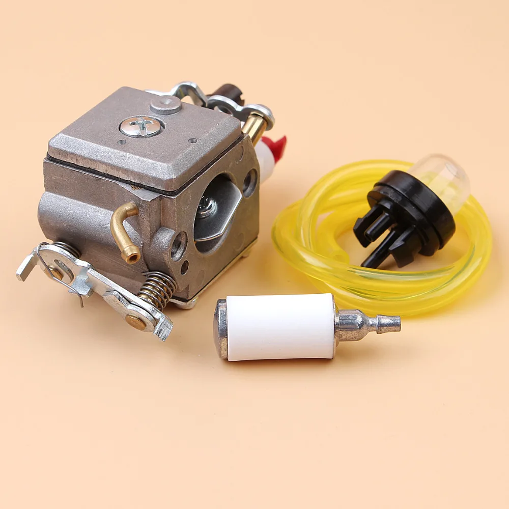 Carburetor Primer Bulb Fuel Line Hose Set For HUSQVARNA JONSERED CS 2150 2152 2145 Chainsaw ZAMA C1Q-EL18B Carb 4