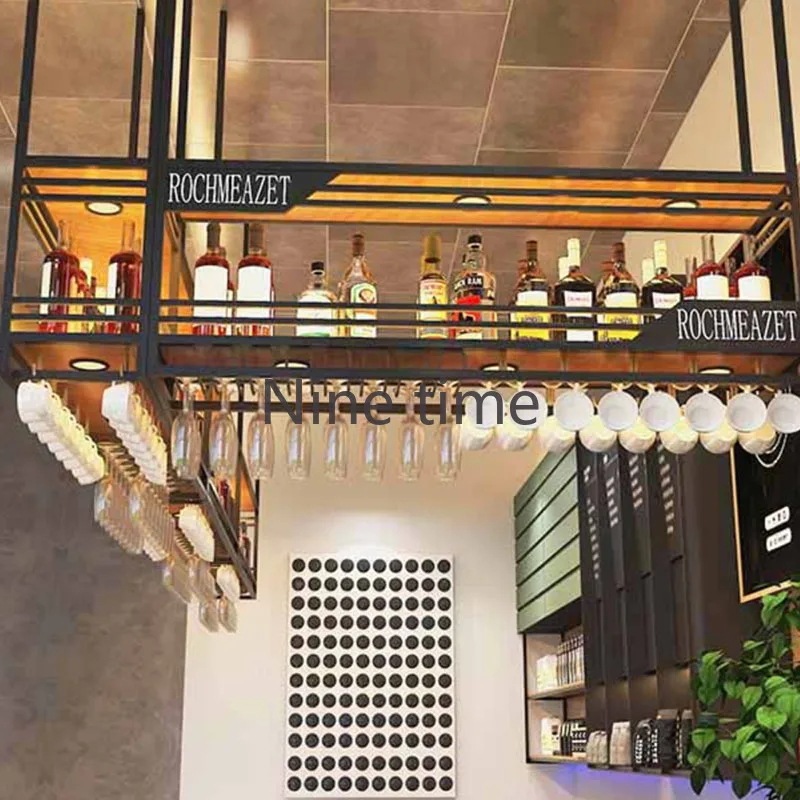 Bar Accessories Whiskey Cabinet Outdoor Nordic Showcase Wine Refrigerator Drinks Display Wall Open Cabinets Portable Furniture
