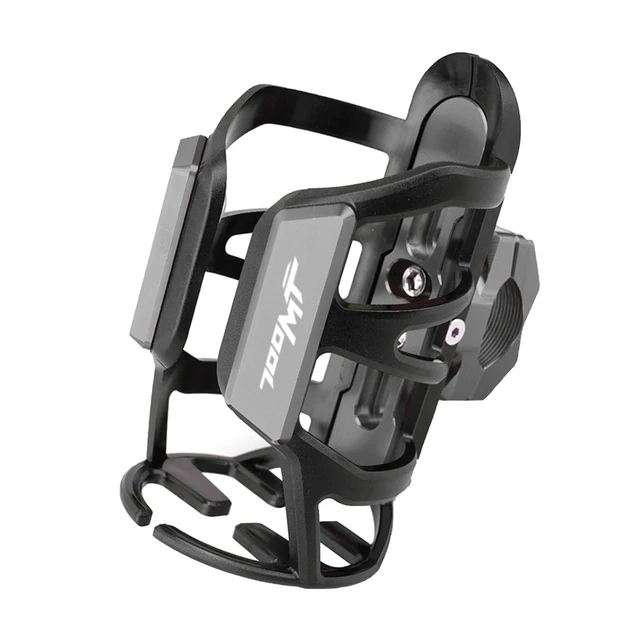 Water Cup Holder For CFMOTO 700MT MT-700 CF 700MT 700mt Motorcycle CNC Beverage Water Bottle Cage Drink Cup Holder 6