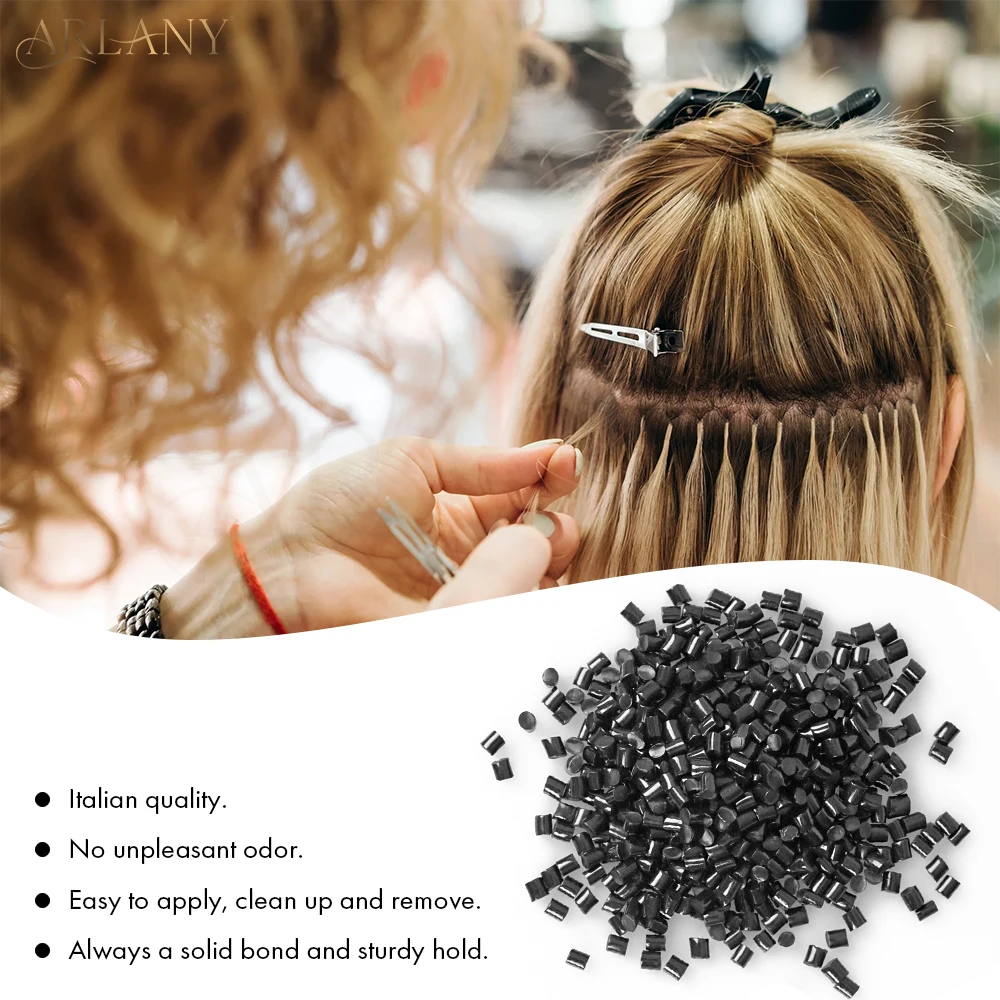 아라니 헤어 커넥터 퓨전 히트 아이론 4개 아크릴 열 차단막 2개 40g 케라틴 글루 온도 조절 가능 열봉