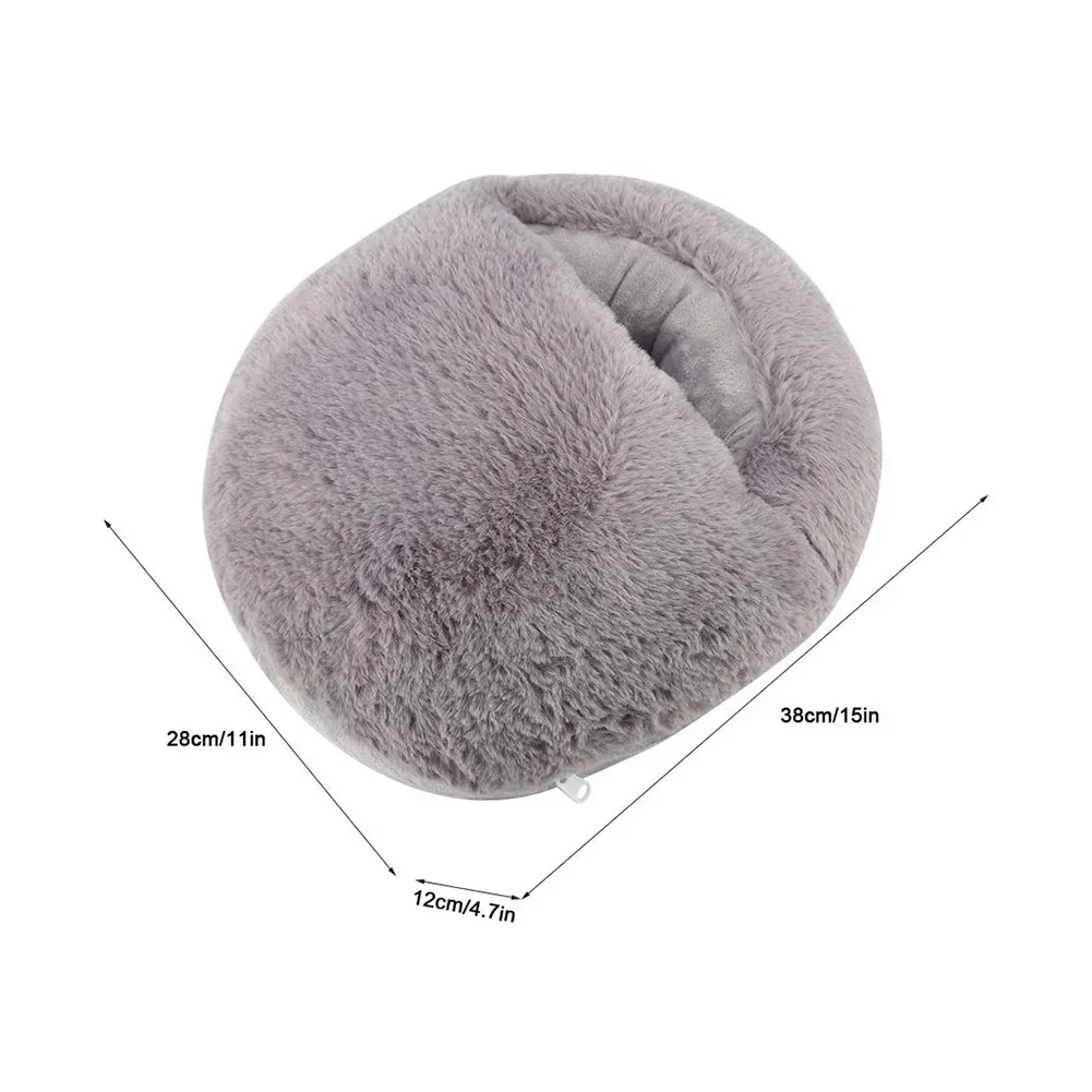 Electric Foot Warmer Heater Constant Temperature Heating Pad Soft Velvet Washable Winter Warm Foot for Home Bedroom