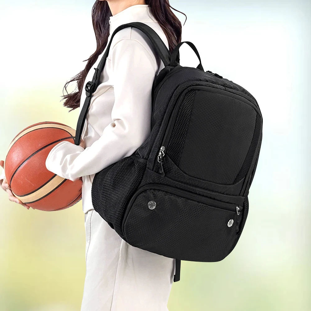 Sports Bag for Basketback Waterproof Fitness Bag Outdoor Basketball Casual Gym with Shoe Clothing Ball Compartment