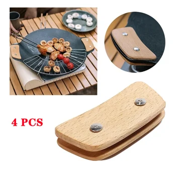 Wooden Heat-Resistant Pan Handle 1