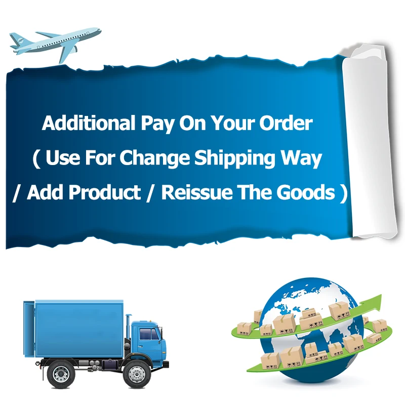 

Бесплатная дополнительная плата/стоимость только для баланса заказа/стоимости доставки/разницы/стоимости доставки