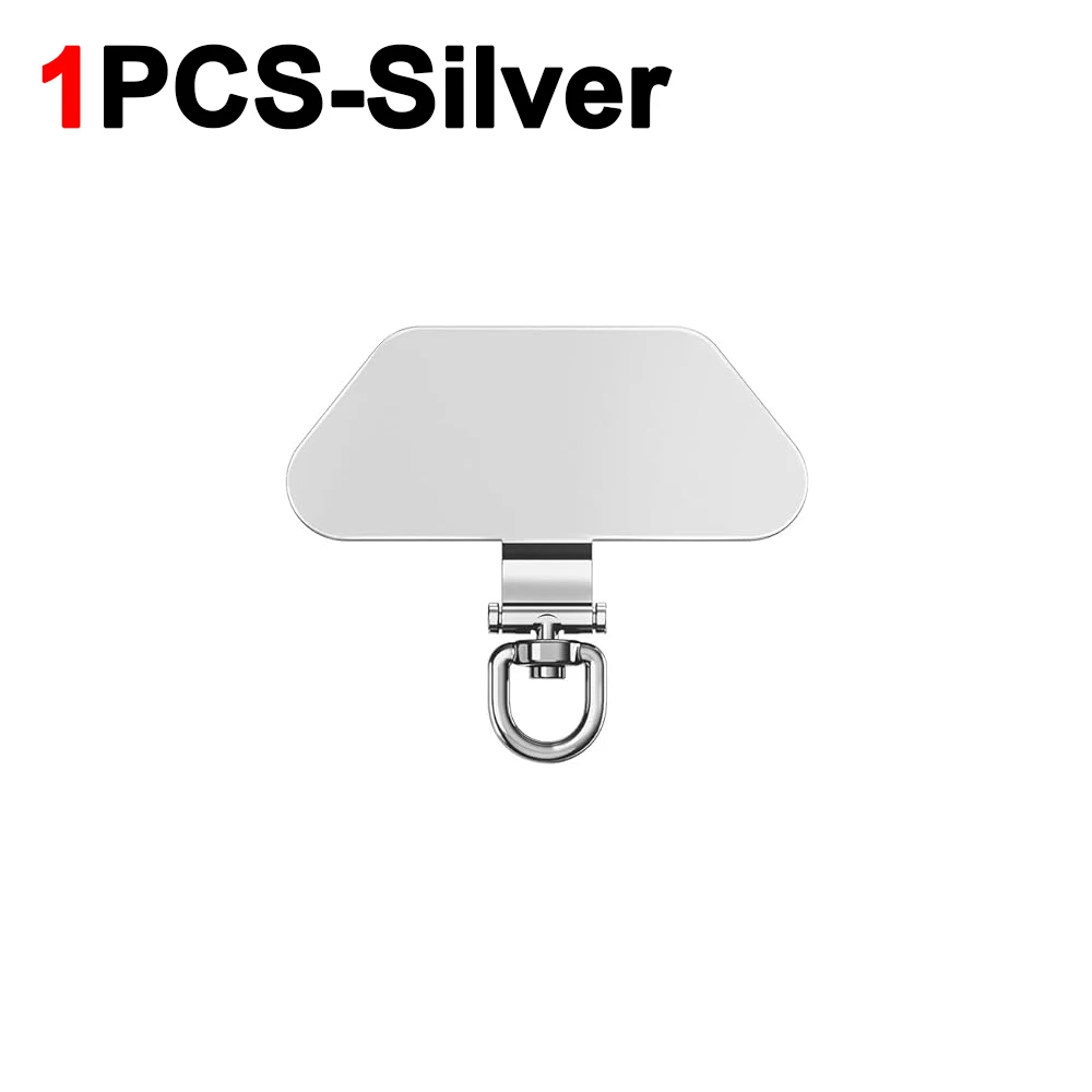 Ultra Thin Stainless Steel Rotating Phone Charm and Wrist Strap Holder