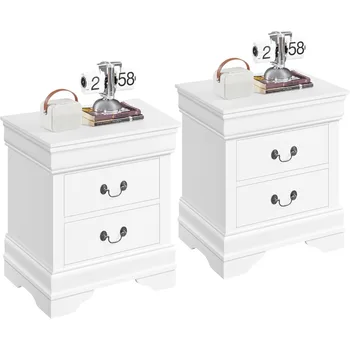 Set of 2 Nightstands 1