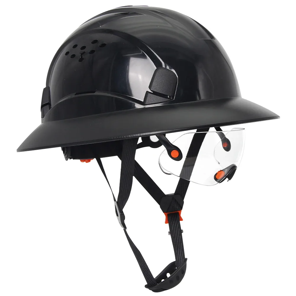 CEFullBrimHardHatWithBuiltInGogglesForConstructionEngineer