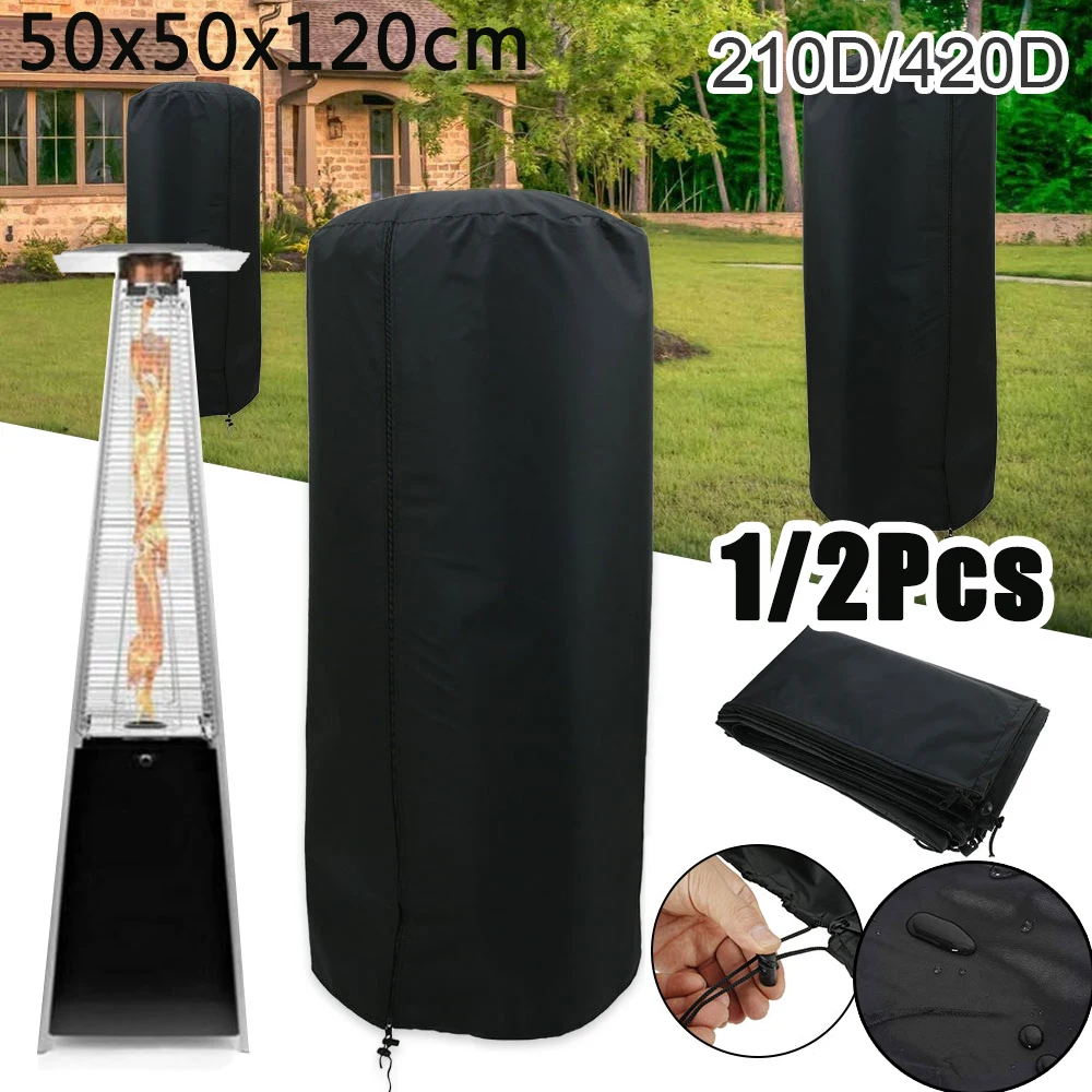 Premium Waterproof Outdoor Patio Heater Cover - Durable, Windproof, Dustproof Protection