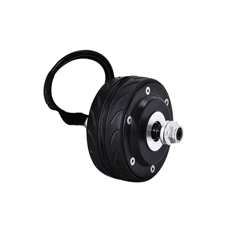 4 Inch Gearless 24V/36V 250W Electric Wheel Motor Kits Brushless Dc Motor Controller Throttle Brakes Set For Electric Scooter