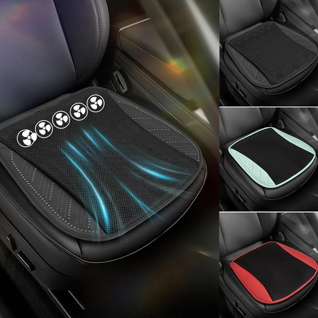 Cooling Car Seat Cushion Breathable Mesh Seat Pad Summer Auto Cooling Seat  Cover Ventilated Universal Cooling Cushion Soft - AliExpress