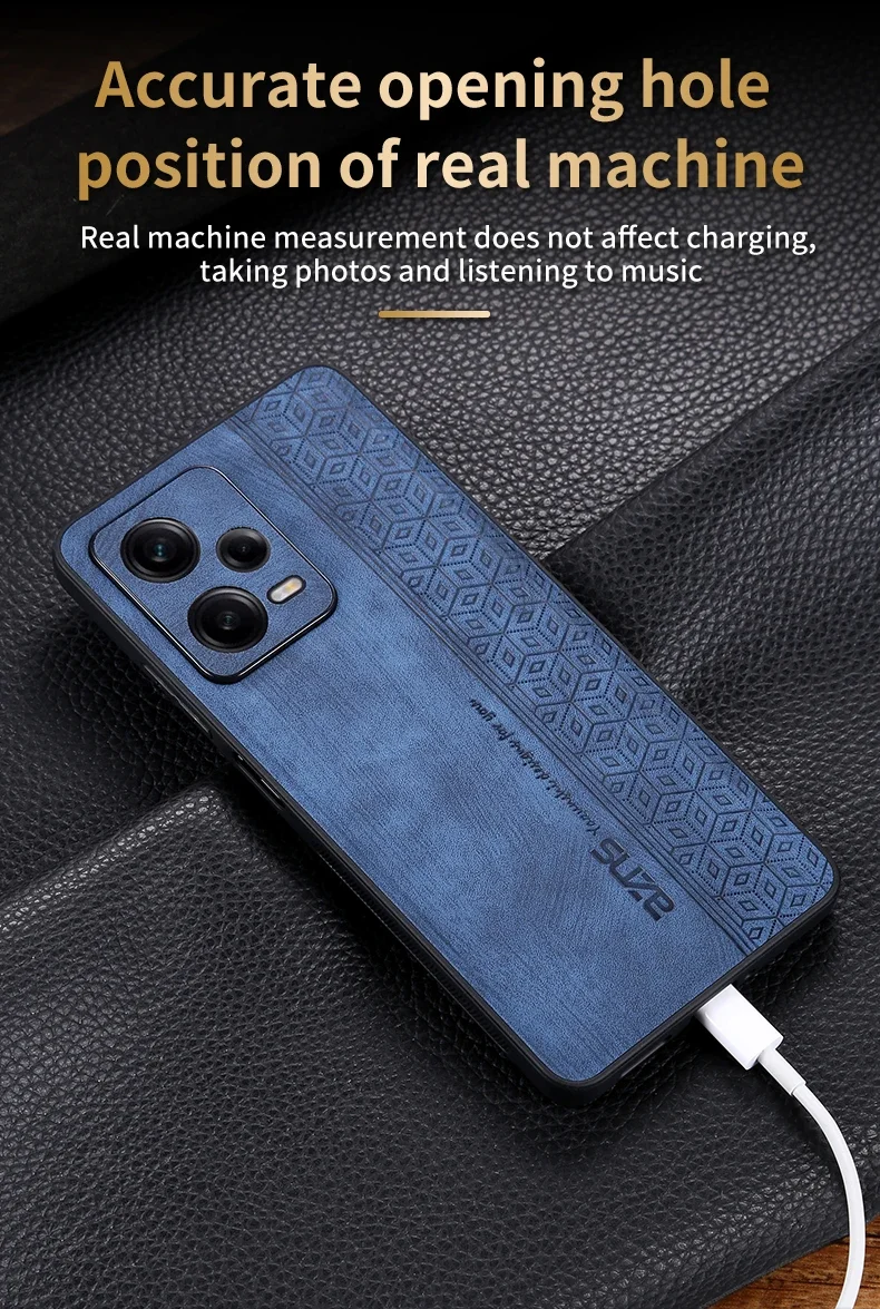 Luxury Leather Business Elite Shockproof Cell Phone Case