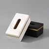 Nordic Modern Natural Marble Tissue Box Rectangular Light Luxury Paper Box Home Hotel Model Room Ornaments Creative Crafts 3
