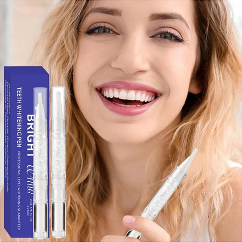 Teeth whitening pen Professional cleaning whitening agent bleaching agent Removal of yellow