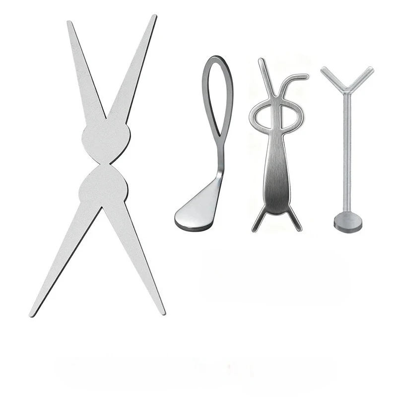 더블 헤드 프렌치 캣아이 네일 마그넷 할로우 래빗 러브 스트롱 마그네틱 툴 젤..