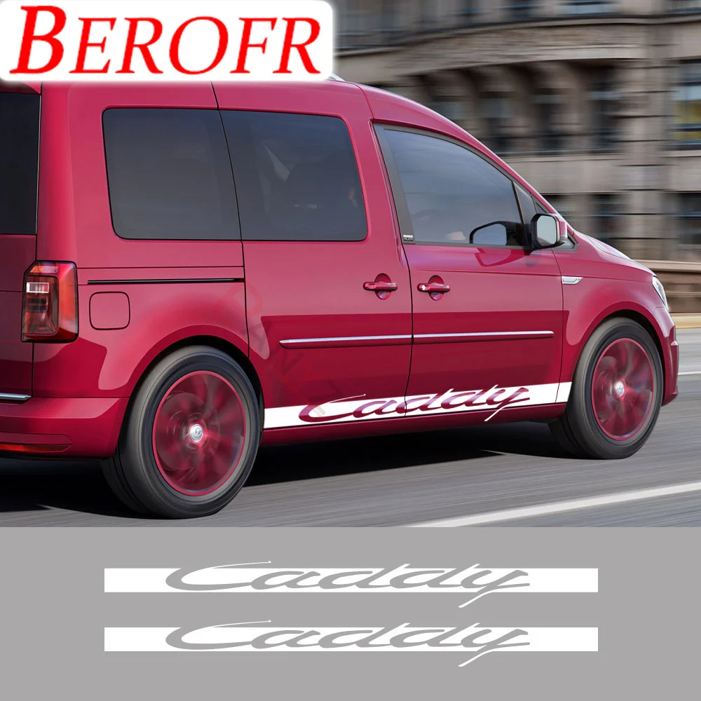 2 Pezzi Adesivi Per Auto Per Volkswagen Vw Caddy Mk1 Mk2 Mk3 Maxi Kombi Carosserie Camper Van Grafica Decalcomanie In Vinile Accessori Per Tuning