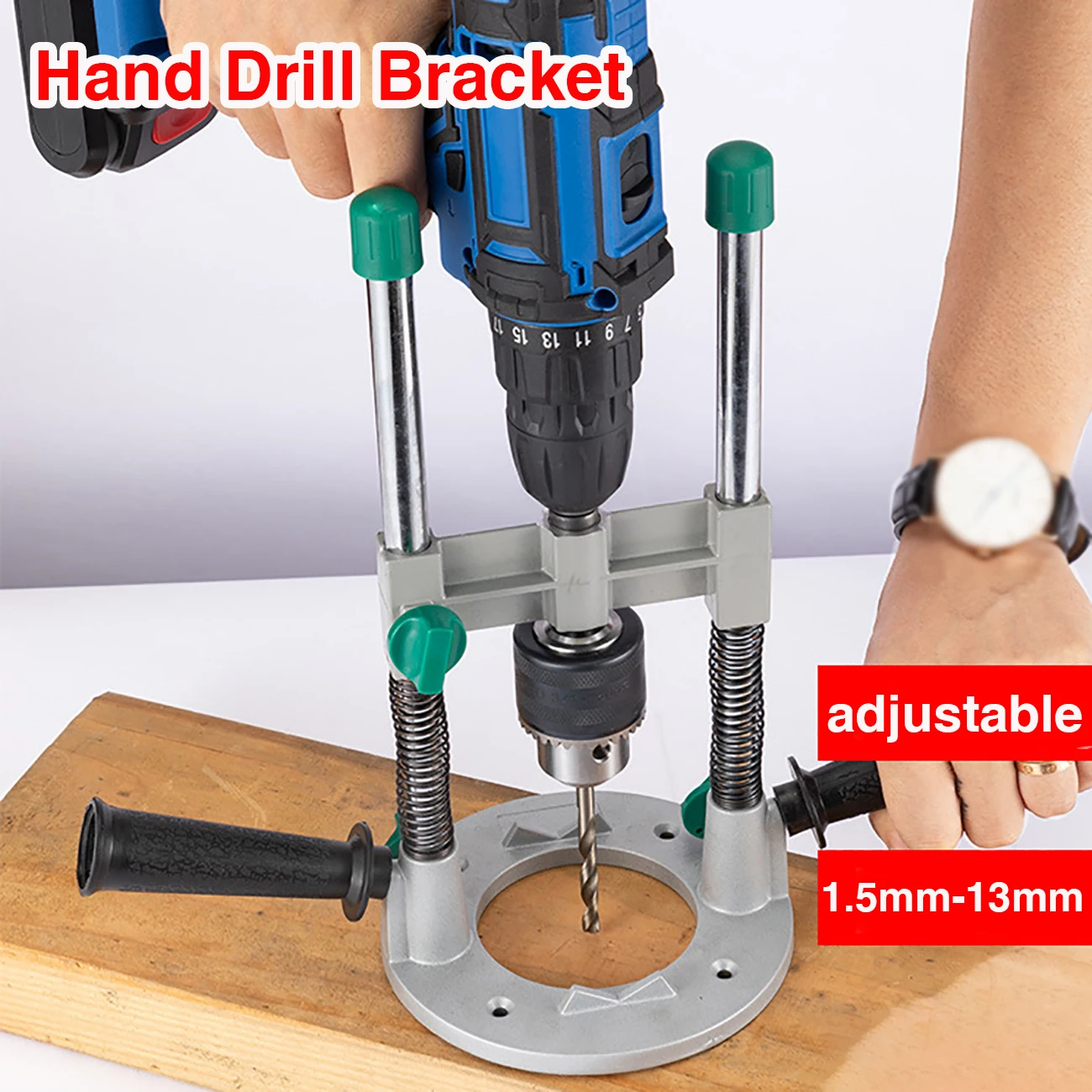 Guía Soporte Para Taladro Ángulo 0° - 30° - 45° - 60° Kwb