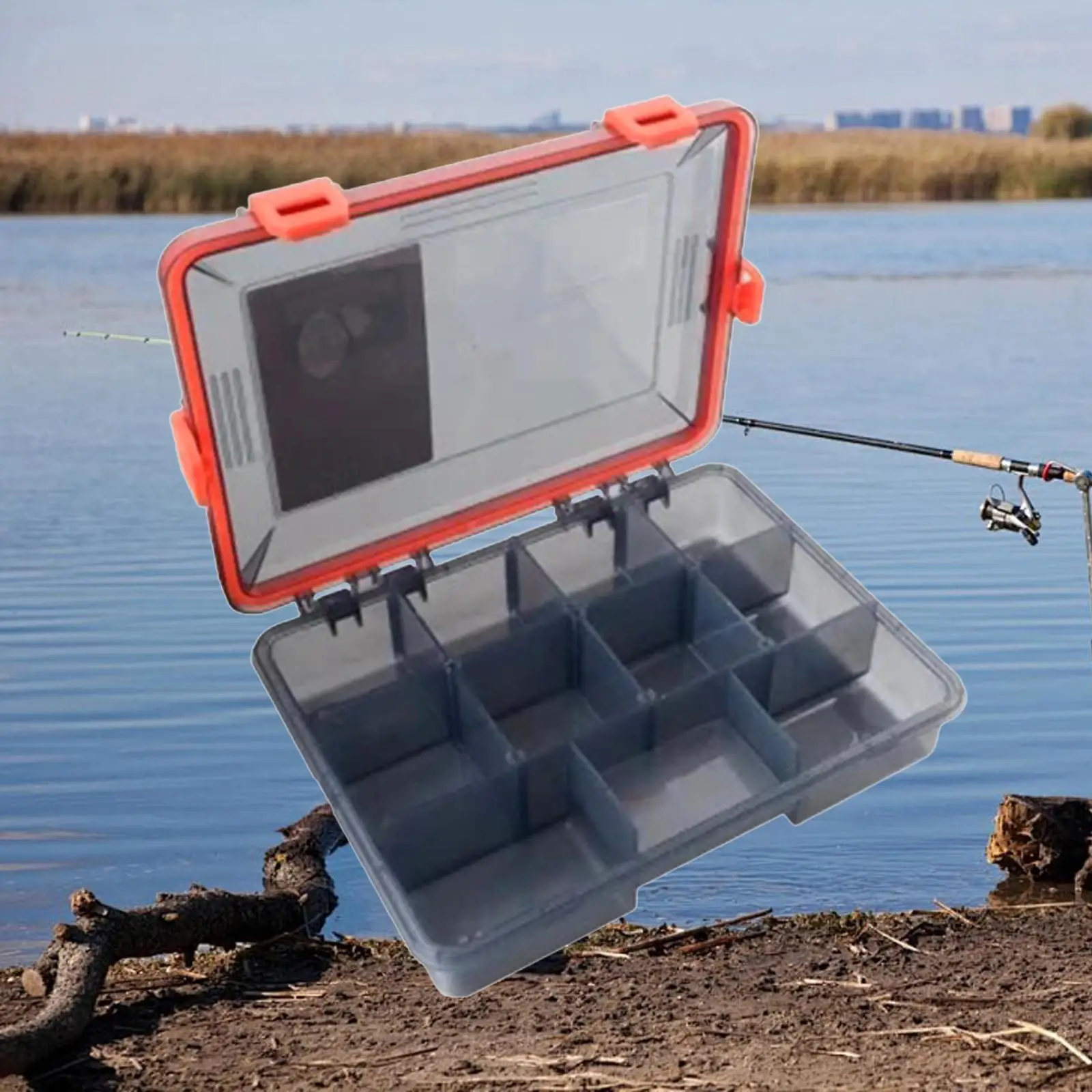 Fishing Tackle Box Organizer Accessories with Removable Inserts Fishing Tool Box Fishing Tackle Box Organizer Accessories with Removable Inserts Fishing Tool Box