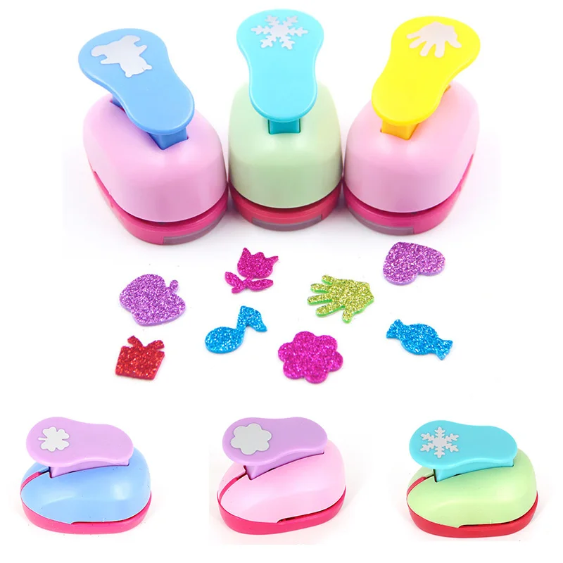 Scrapbook punches Large Size Color DIY Sharper Embossing Handmade Cutter Card Craft Flower Paper Maker Kids