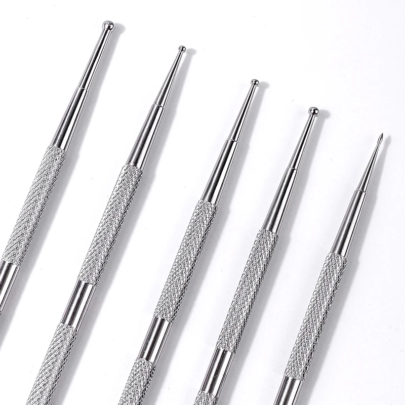 Nail Dotting Tool for Mandala Painting Rhinestone Picker Nail Art Pen Dots Tools Rhinestones Applicator Pointer for Decoration nail art tools nail art pen nail art picking tools rhinestone picker pen rhinestone picking tool