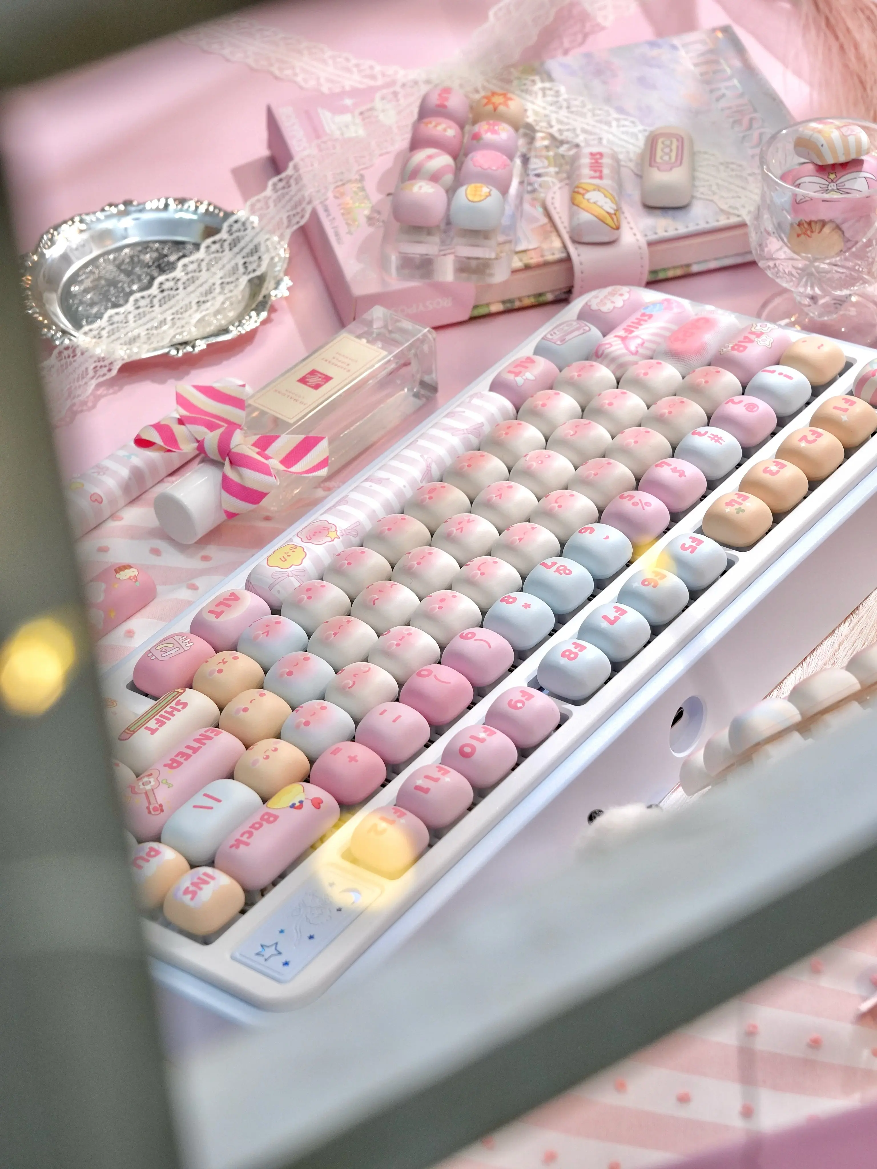 PBT dye sublimation keyboard keycaps for MX switches