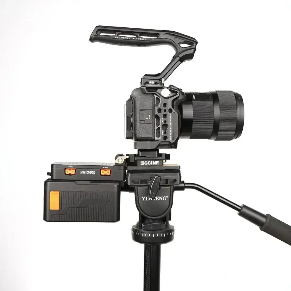 ZGCINE VM-VP4 V-Mount Battery Plate with Arca-Swiss Dual Quick Release Plate for