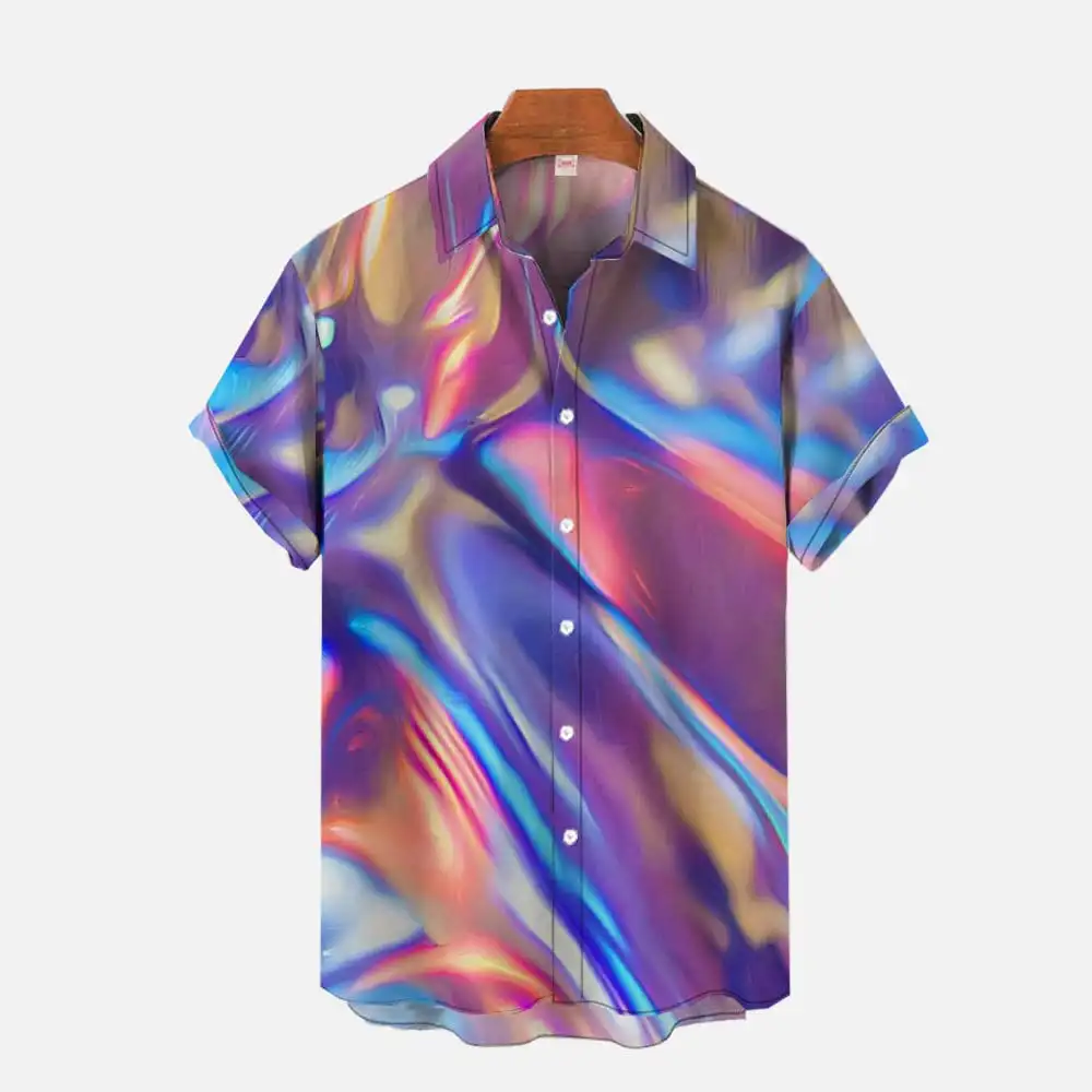 

Colorful Printing Short Sleeve Shirt shirt U5