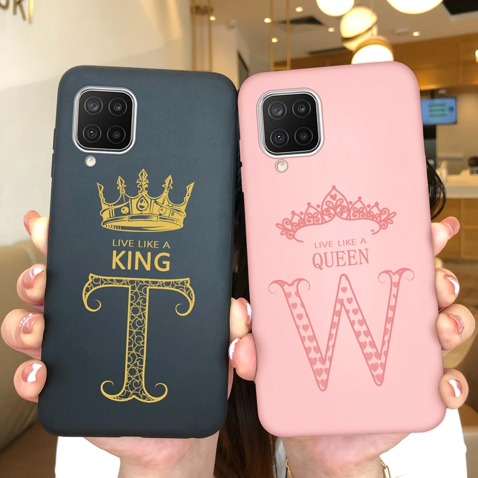 Per Samsung Galaxy M11 M12 M13 M14 Custodie Crown Matte Silicone Anti-Impronta Protettiva Per Samsung M 11 M 12 M 13 M 14 Paraurti