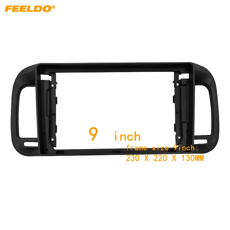 

Автомобильная аудиопанель FEELDO 2Din, рамка Fascia для Brilliance 06-09, большой экран 9 дюймов, радио, стереопанель, крепление для приборной панели