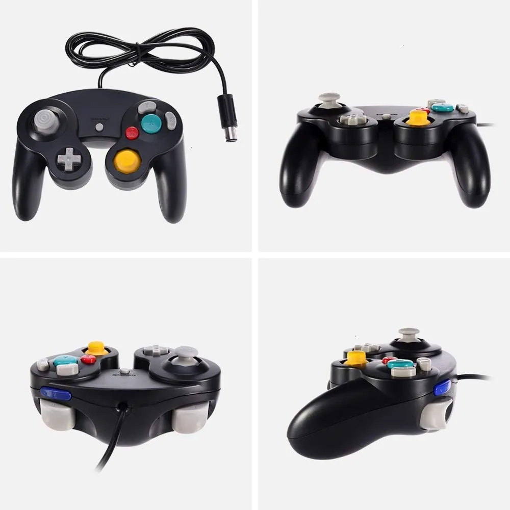 For Gamecube Controller USB Wired Handheld Joystick Compatible Nintend For NGC GC Controle For MAC Computer PC Gamepad