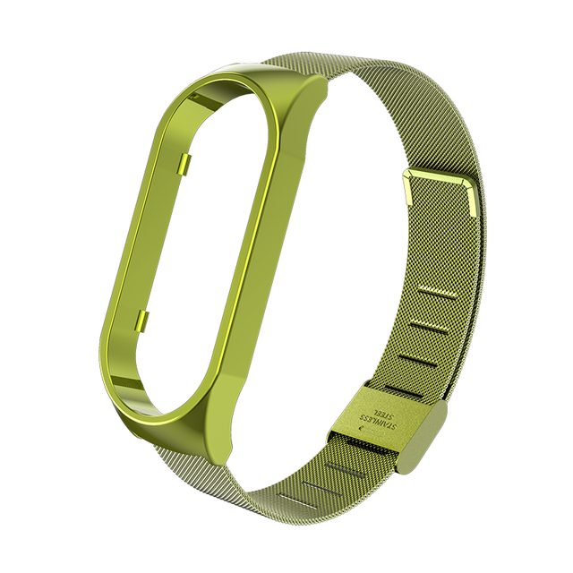 Strap For Mi Band 7 Replacement Metal Bracelet Watch Band Strap For Xiaomi Mi Band 7 Mi Band7 Smartwatch Accessories