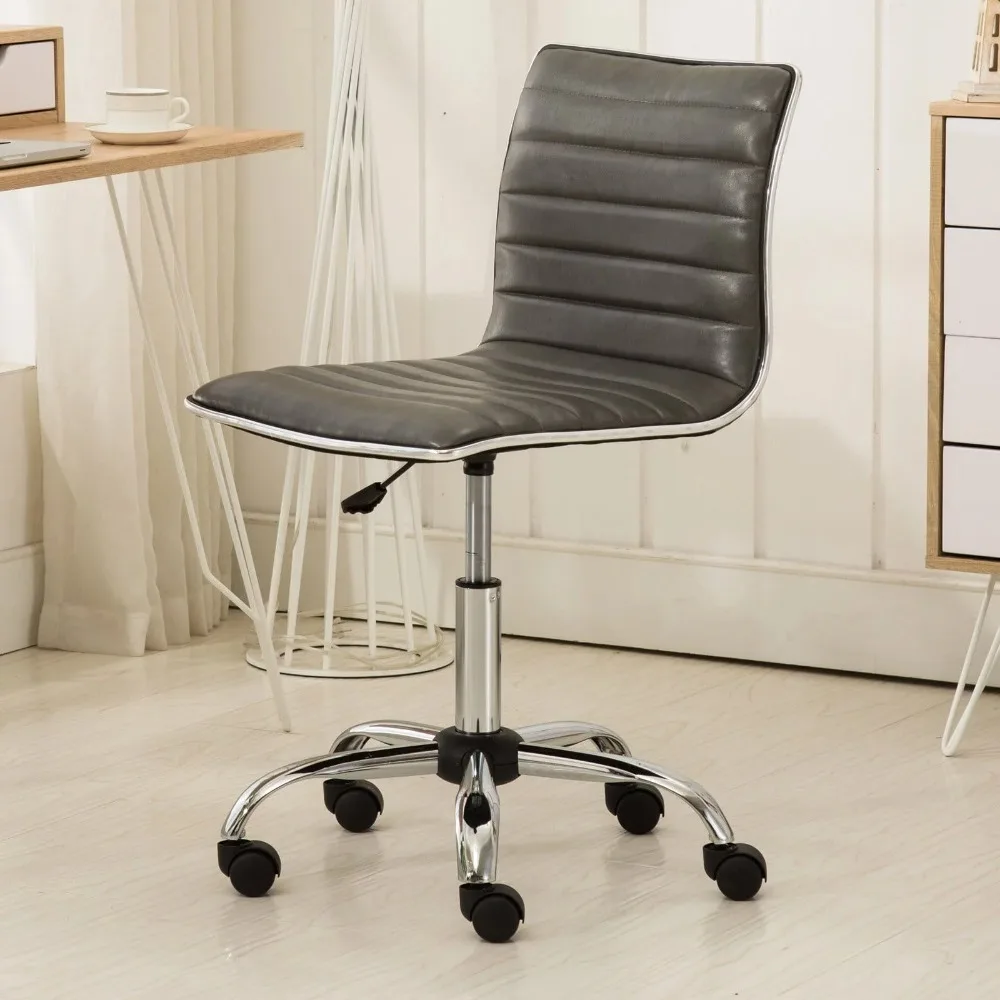 

office chairs Fremo Chromel Adjustable Air Lift Office Chair, Gray