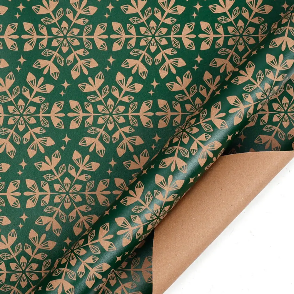 Papel De Seda Natal Hifunwu - 160 Folhas 50x50cm Para Embrulho Presentes