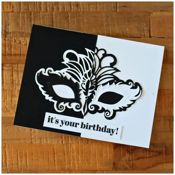 Album Card DIY PaperPeacocks Bold Peacock Mask Feather Metal Cutting Dies Silicone Stamps Scrapbooking Stencil Photo Embossing