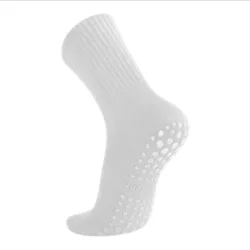 Women's Anti - Slip Midsole Yoga and Pilates Socks - Solid Color (Light gray)