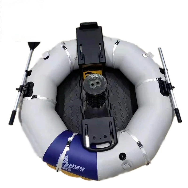 single person Luya electric inflatable boat fishing boat bumper