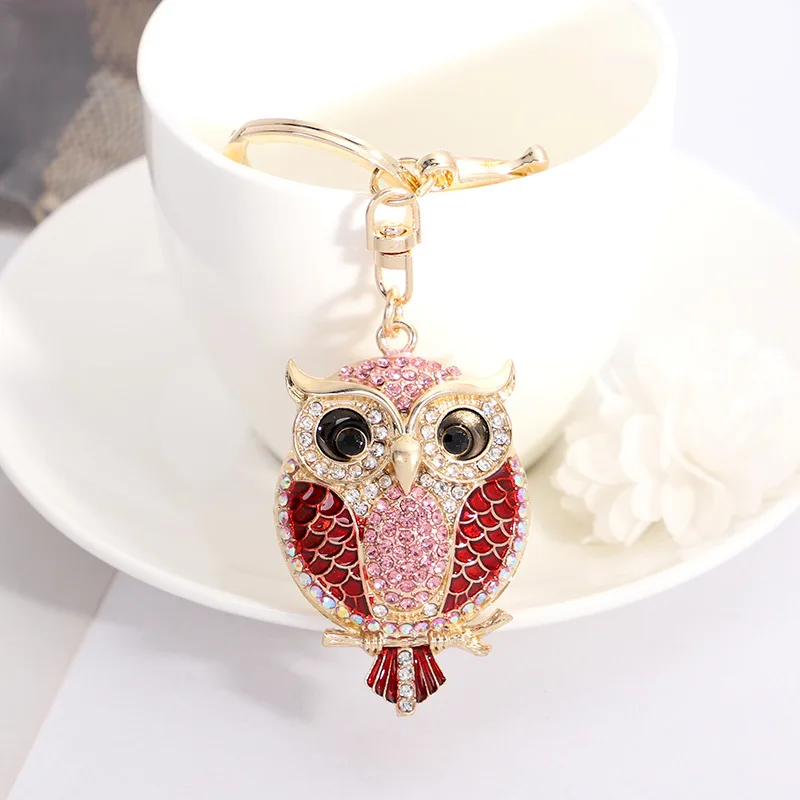 Porte-Clé Hibou Cristal Chic