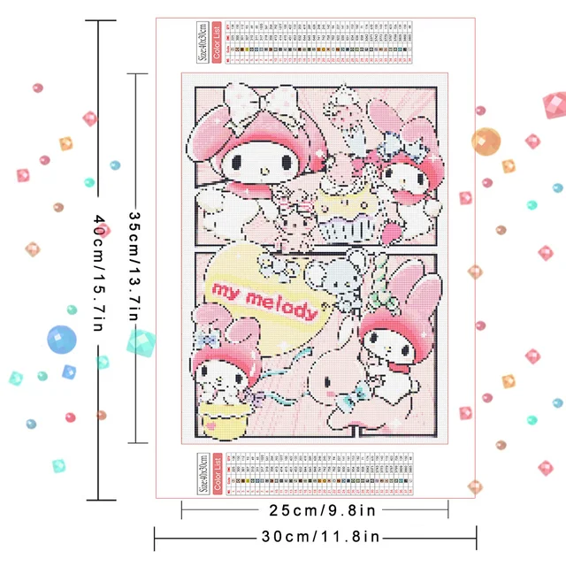 디즈니의 릴로 & 스티치를 반짝이는 다이아몬드 페인팅으로 불러내세요!