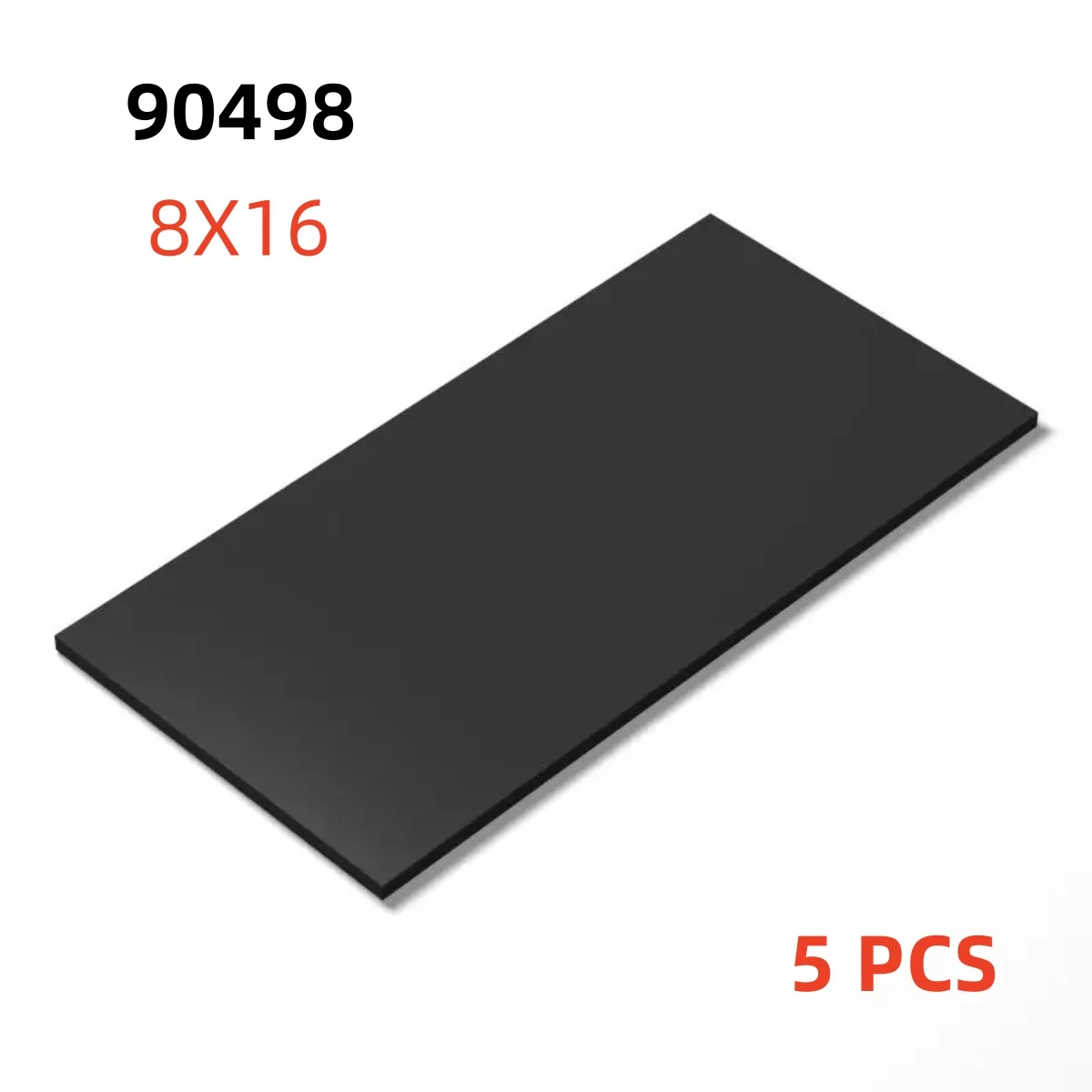 5 개/몫 빌딩 블록 90498 타일 8x16 DIY Assmble 컬렉션 하이테크 MOC 세트에 대 한 대량 모듈 형 GBC 장난감..