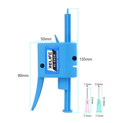 Universal Manual Glue Gun Solder Dispenser and UV Needle Booster Tool (RL - 062A)