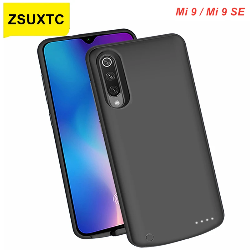 6500Mah Power Case Per Xiaomi Mi 9 Batteria Caso Mi9 Se Batteria Caricabatterie Banca Di Alimentazione Per Xiaomi Mi 9 Se Batteria Caso