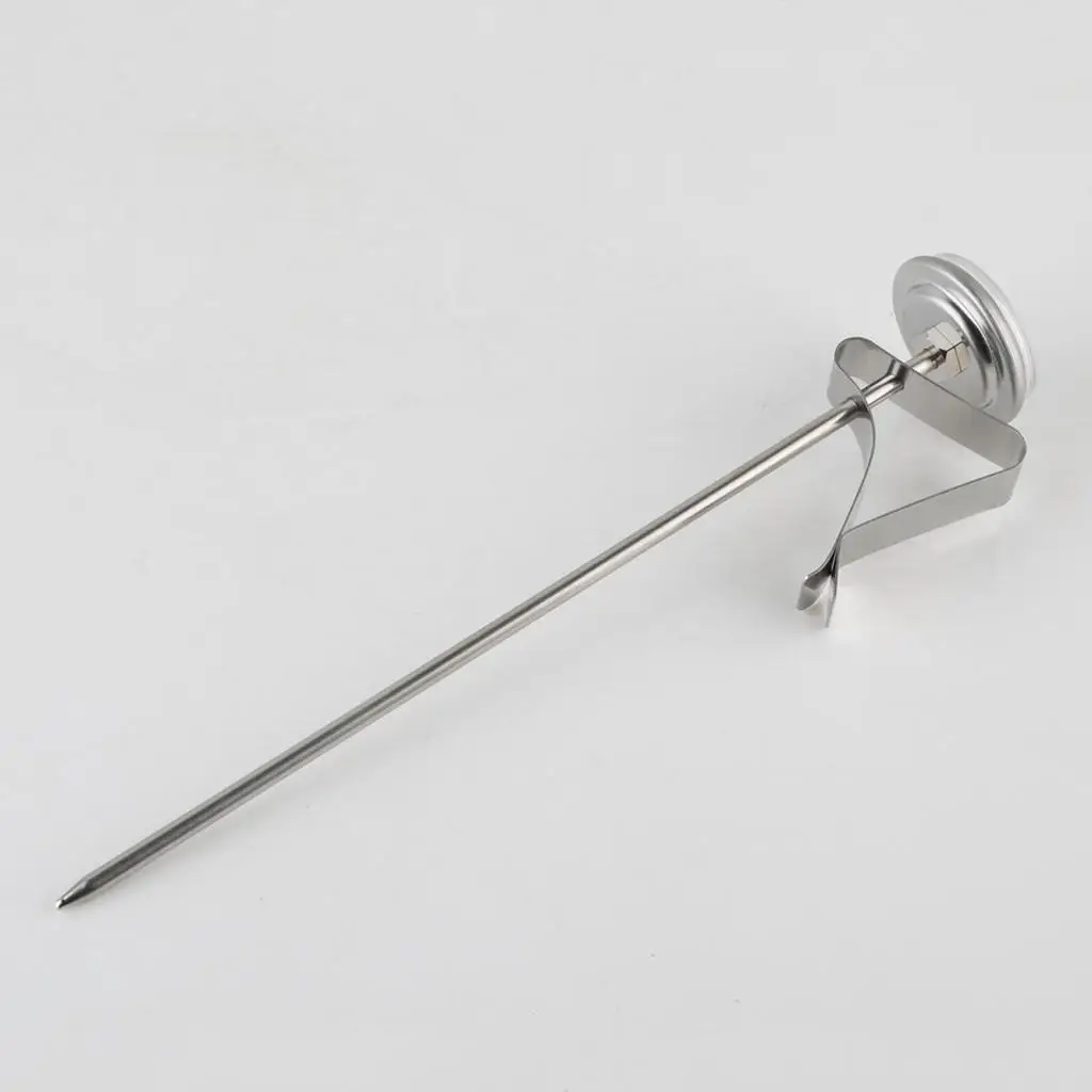 

Stainless SteelEspresso Frothing Liqued Cooking Probe Thermometer