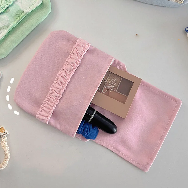 Cute Women Sanitary Napkin Tampon Storage Bag Sanitary Pad Pouch Portable Makeup Bag Lipstick Key Earphone Data Cables Organize